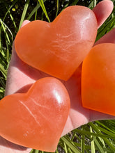 Load image into Gallery viewer, Orange Selenite Heart
