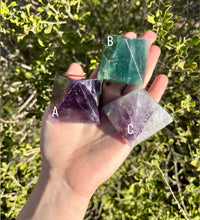 Load image into Gallery viewer, Fluorite Pyramid
